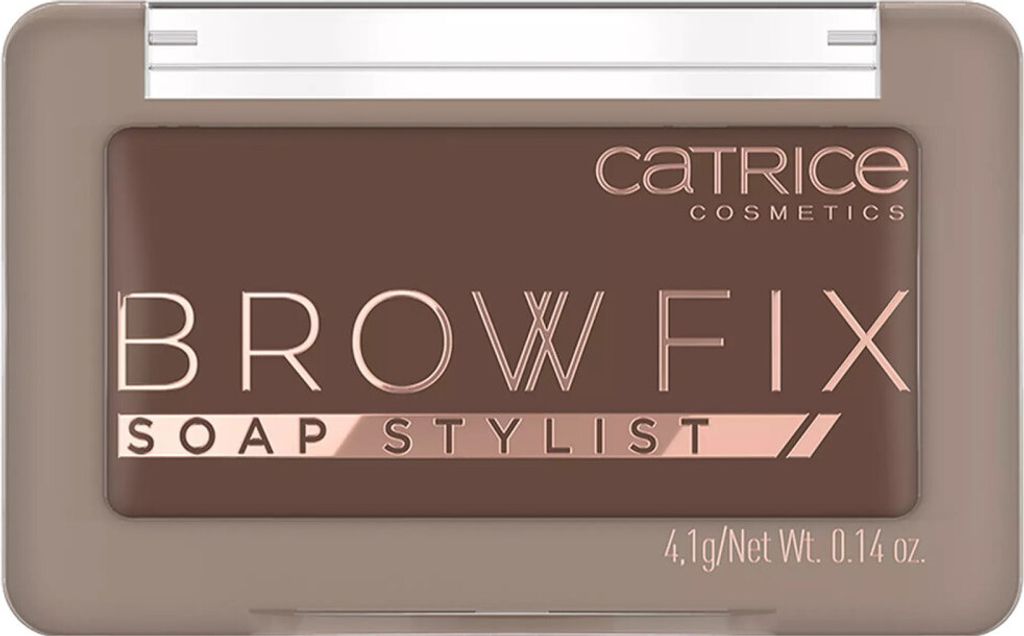 CATRICE Brow Fix Soap Stylist, 1 Farben, Braun, Dark Brown, SUCROSE, SODIUM PALMATE, SODIUM PALM KERNELATE, GLYCERIN, SORBITOL, PROPYLENE GLYCOL, B...