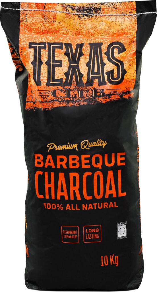 Grobstückige Holzkohle „Texas Club“ von höchster Qualität Produktbild 