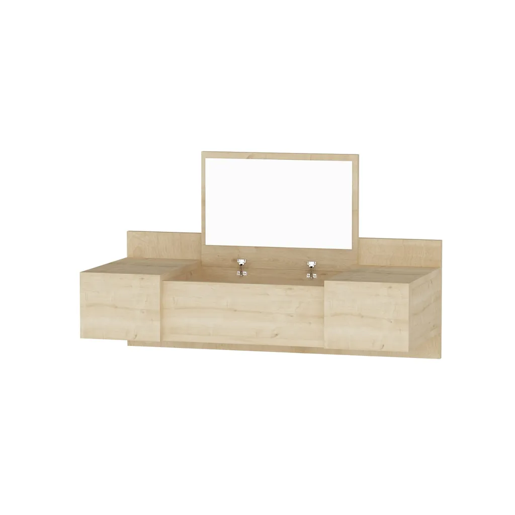 Table basse en mélaminé durable 100cm Skye Decor style saphir - 3