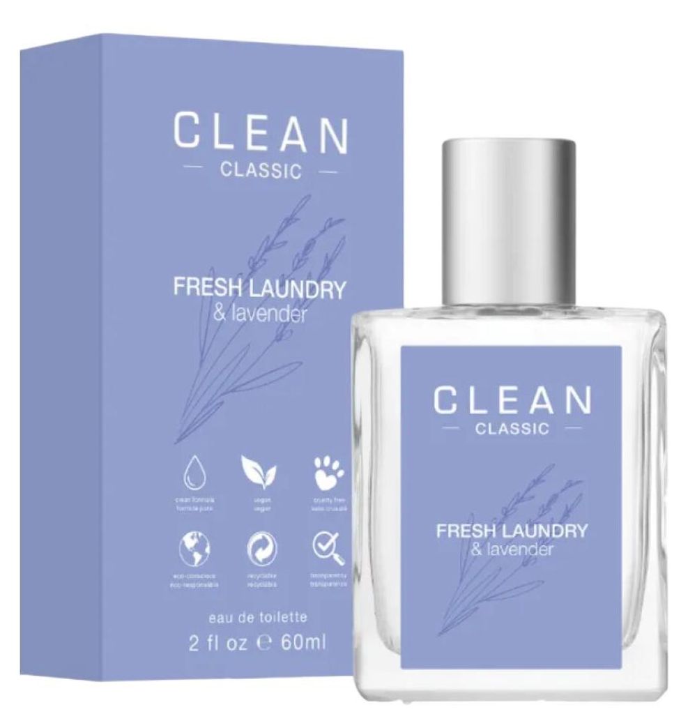 Clean Classic Fresh Laundry & Lavender EDT 60 ml W Immagine del prodotto 