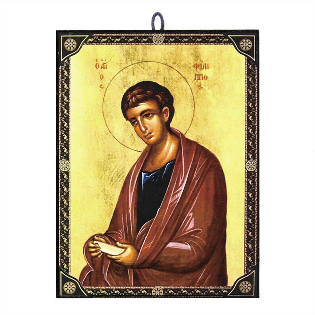 Ikone Apostel Philippus orthodox e Reproduktion aus Griechenland