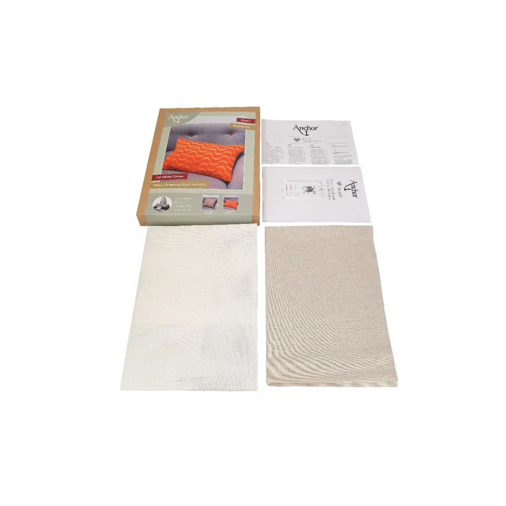 Décoration DIY Coussin Wave Bargello Anchor Kit Point Compté 30x45cm