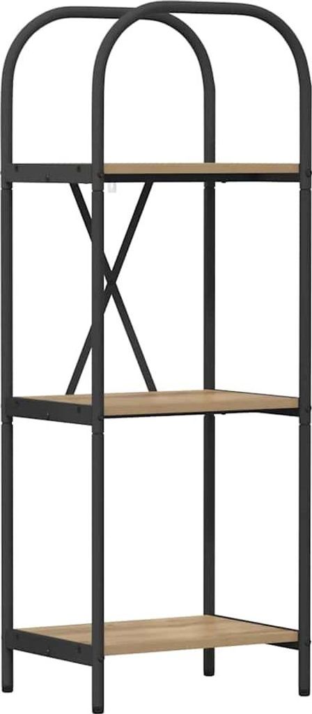 Bücherregal Artisan-Eiche 40 x 30 x 109 cm Holzwerkstoff