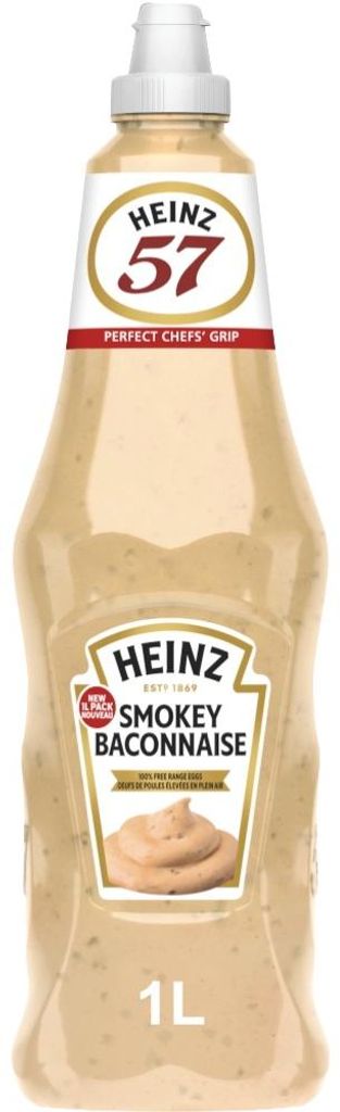 Sos Heinz Smokey Baconnaise o smaku wędzonego boczku, 1000 Zdjęcie produktu 