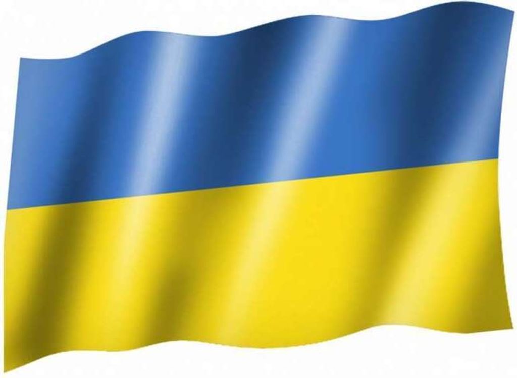 Fahne - Ukraine Produktbild 