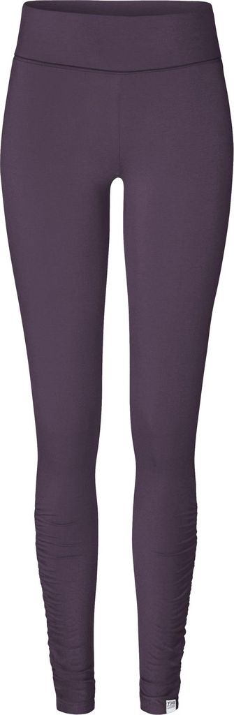 Yoga-Leggings rolldown "ala" - elderberry