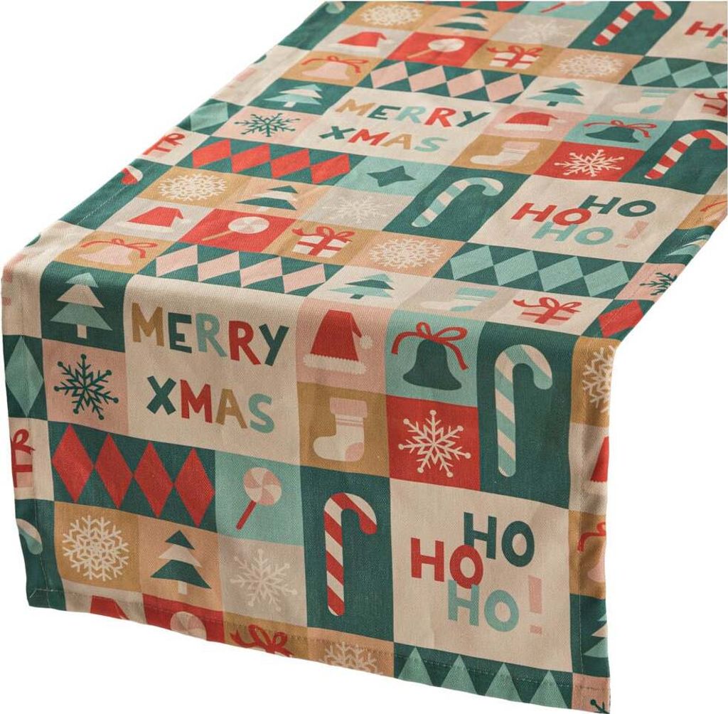 Tischläufer HoHoHo! 40x160cm von SCHÖNER LEBEN.