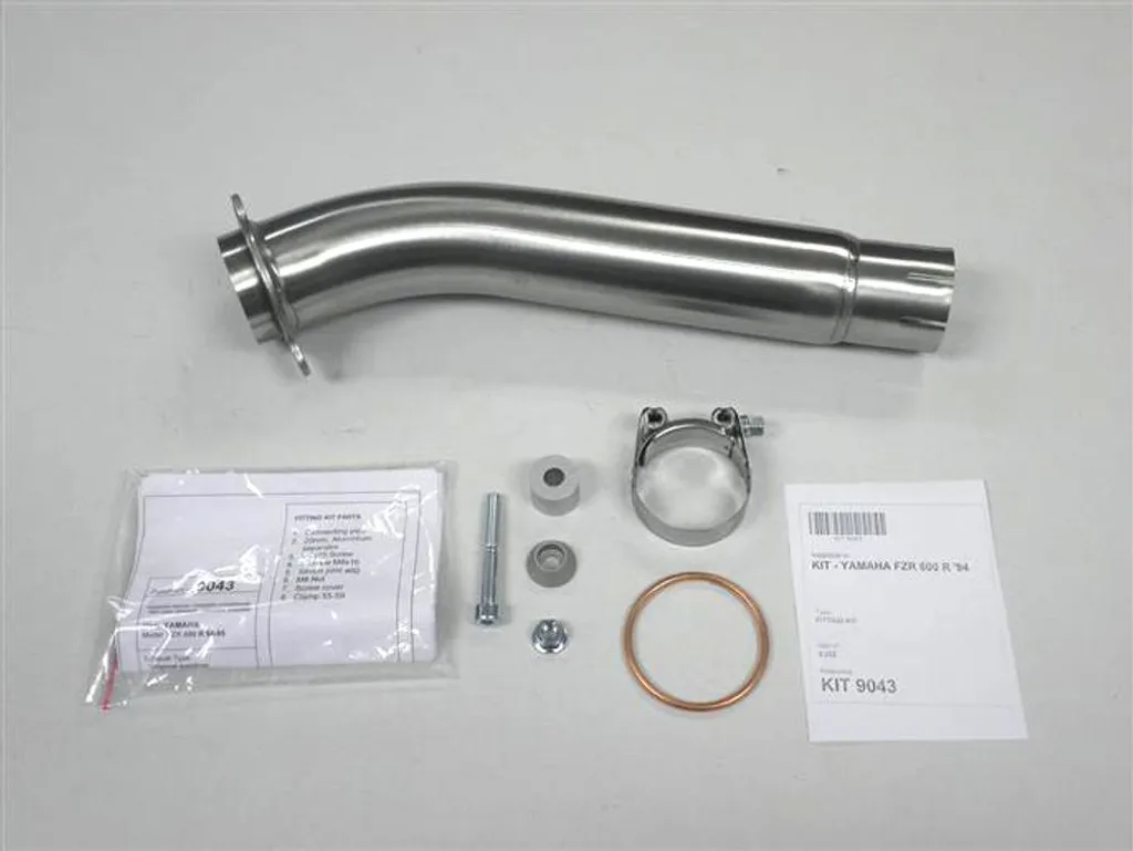 Fixez vos fuites d'échappement : Tube IXIL Yamaha FZR 600 R 94-95 inox