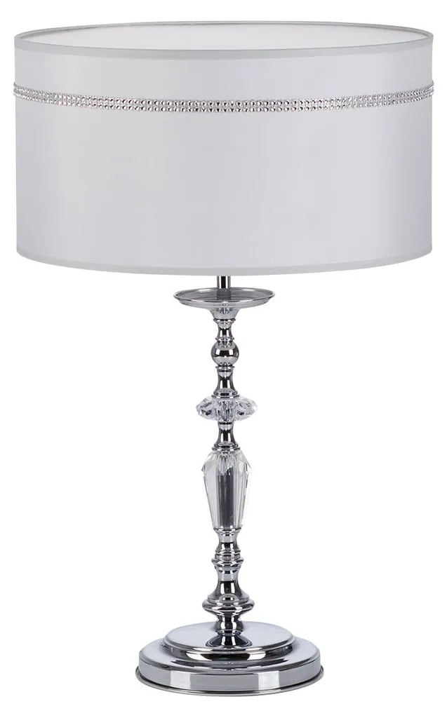 Luminaire de bureau design en métal chromé HILTON Jupiter - 54x35 cm