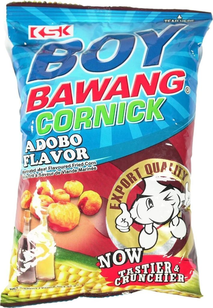 Boy Bawang Corn Bits Adobo Geschmack 90g Produktbild 
