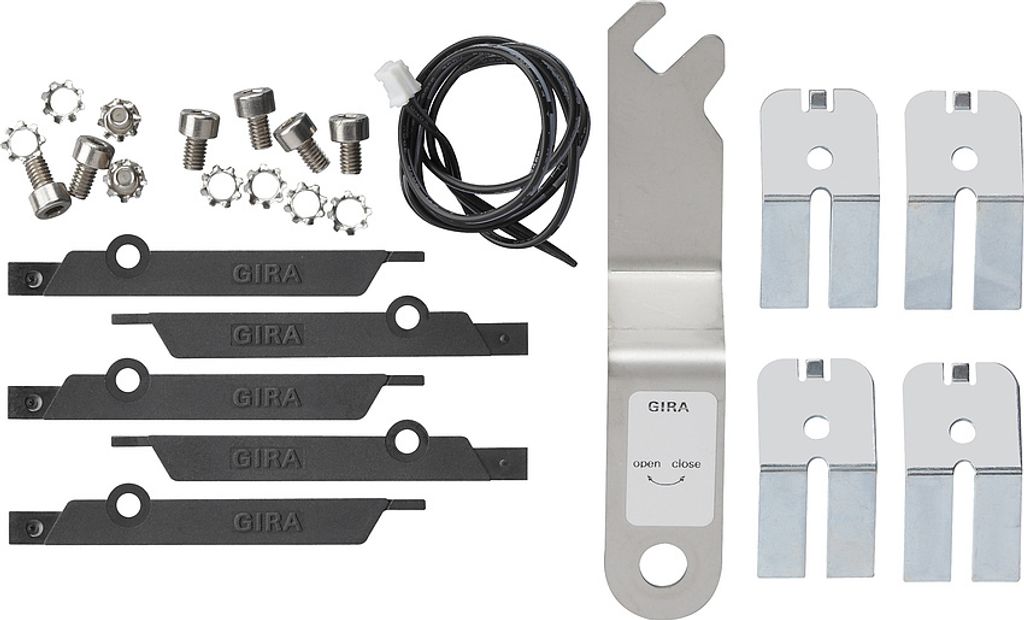 Gira 8000100 Zubehörset Türstation Edelstahl Zubehör