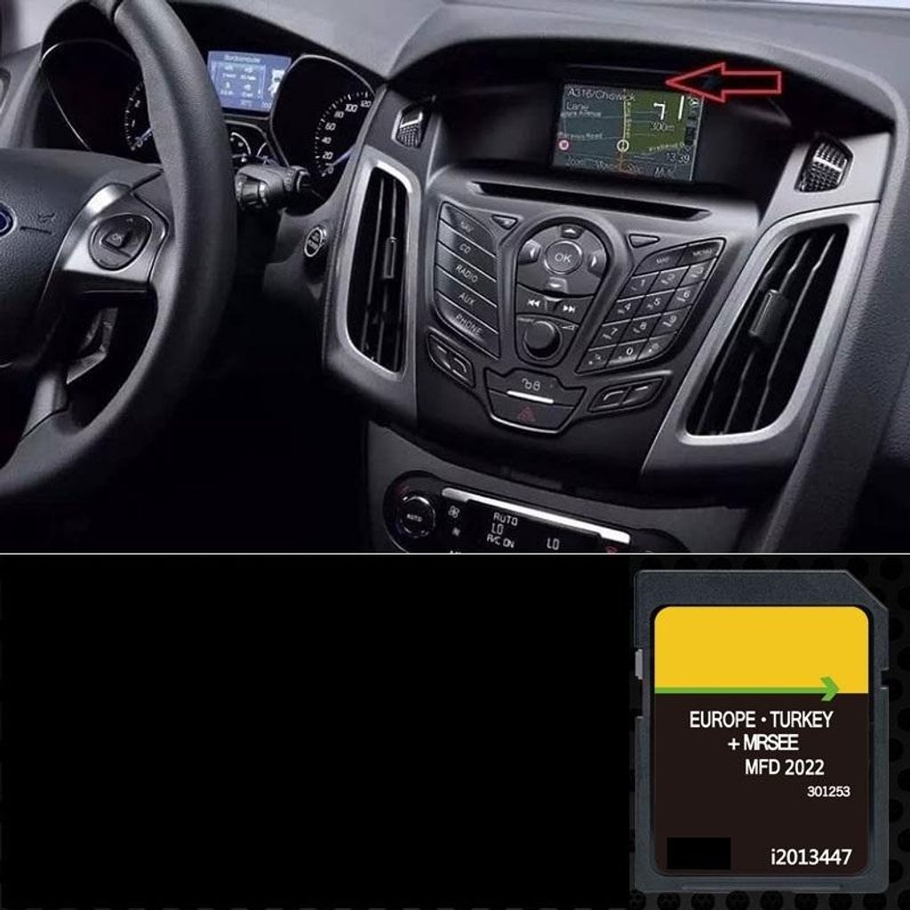 Carte SD Navigation GPS Europe v12 2022 compatible avec  Image du produit 