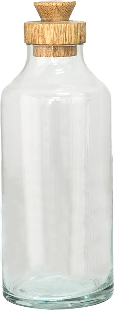 Vaso Decorativo Clayre & Eef Vetro Ø 7x21 | Stile Provenzale Casa