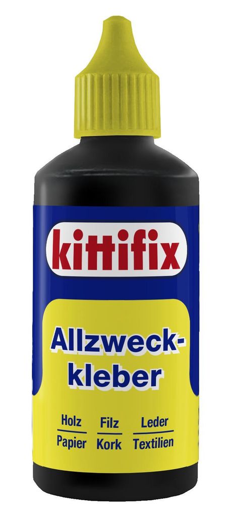 Kittifix Allzweckkleber Kontaktkleber transparent 75g Produktbild 