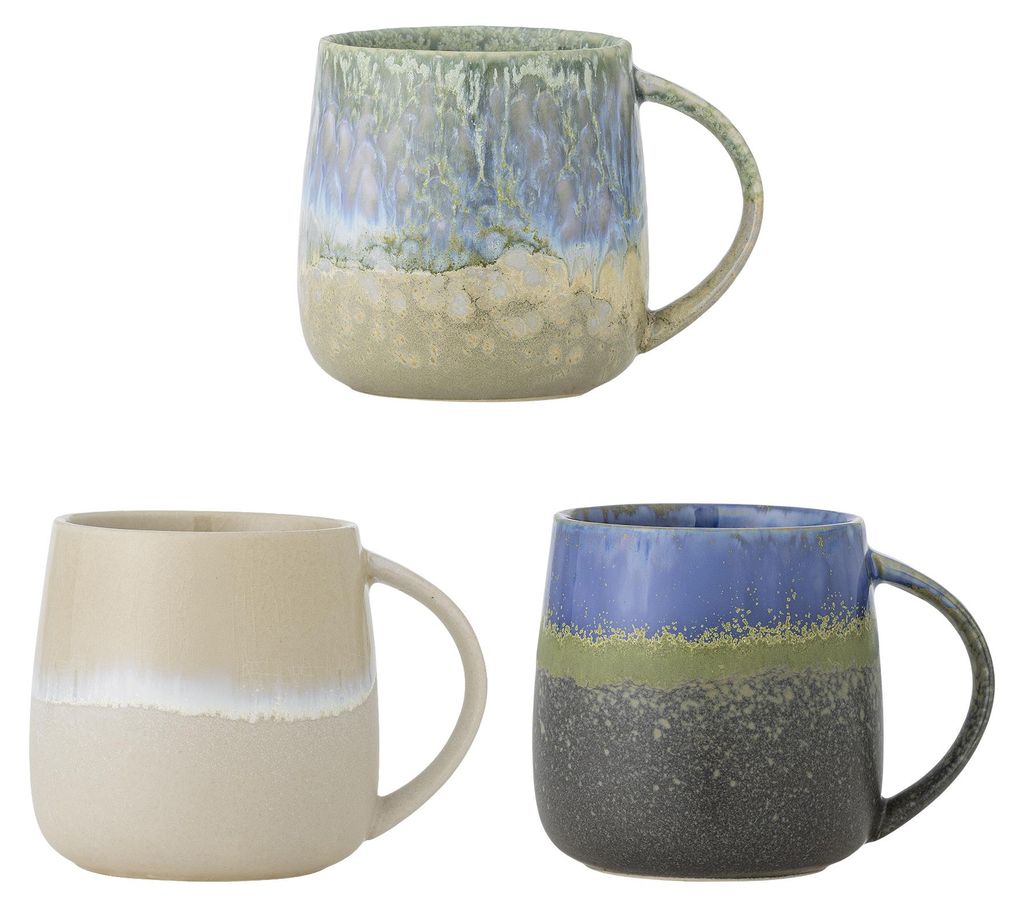 Cloe tasse, bleu, faïence Image du produit  Image générée par une IA
