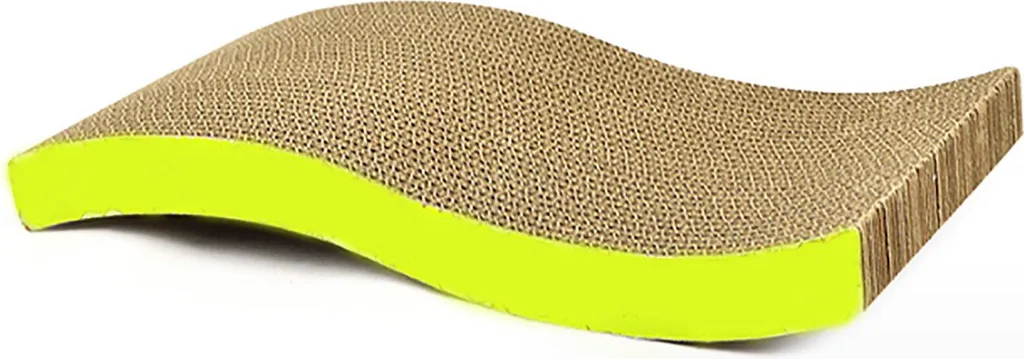 Griffoir pour chats anti-griffes ondulé, format XXL portable intérieur