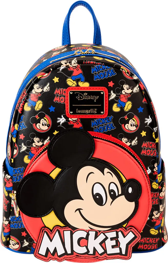 Sac à Dos Disney Mickey & Friends Loungefly - Accessoire de Mode 26cm