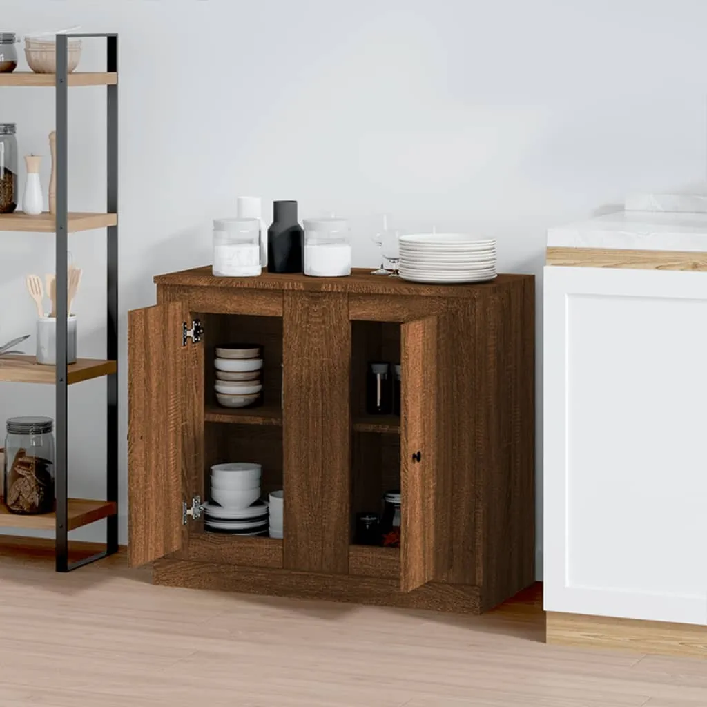 Optimisez votre Rangement avec le Duo de Buffets Compacts vidaXL