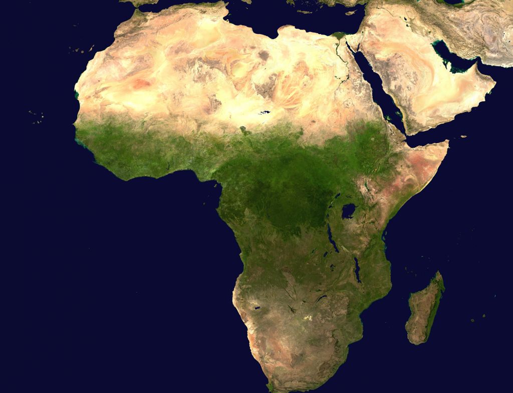 hansepuzzle 84805 - Afrika Puzzle, 1000 Teile, Orte, 60,0 x 46,0cm mit hochwertiger Aufbewahrung, Kartonbox und wiederverschließbarem Beutel