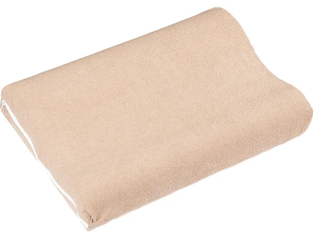 HOUSSE pour oreiller anatomique - 45 x 30 cm - Beige Image du produit 