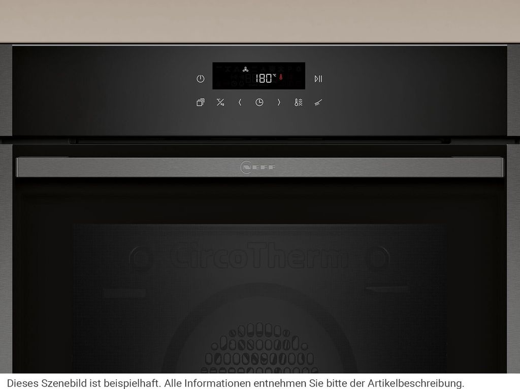 Neff N 50 B6ACJ7AG3, Střední, Elektrická trouba, 71 l, 3600 Obrázek produktu 
