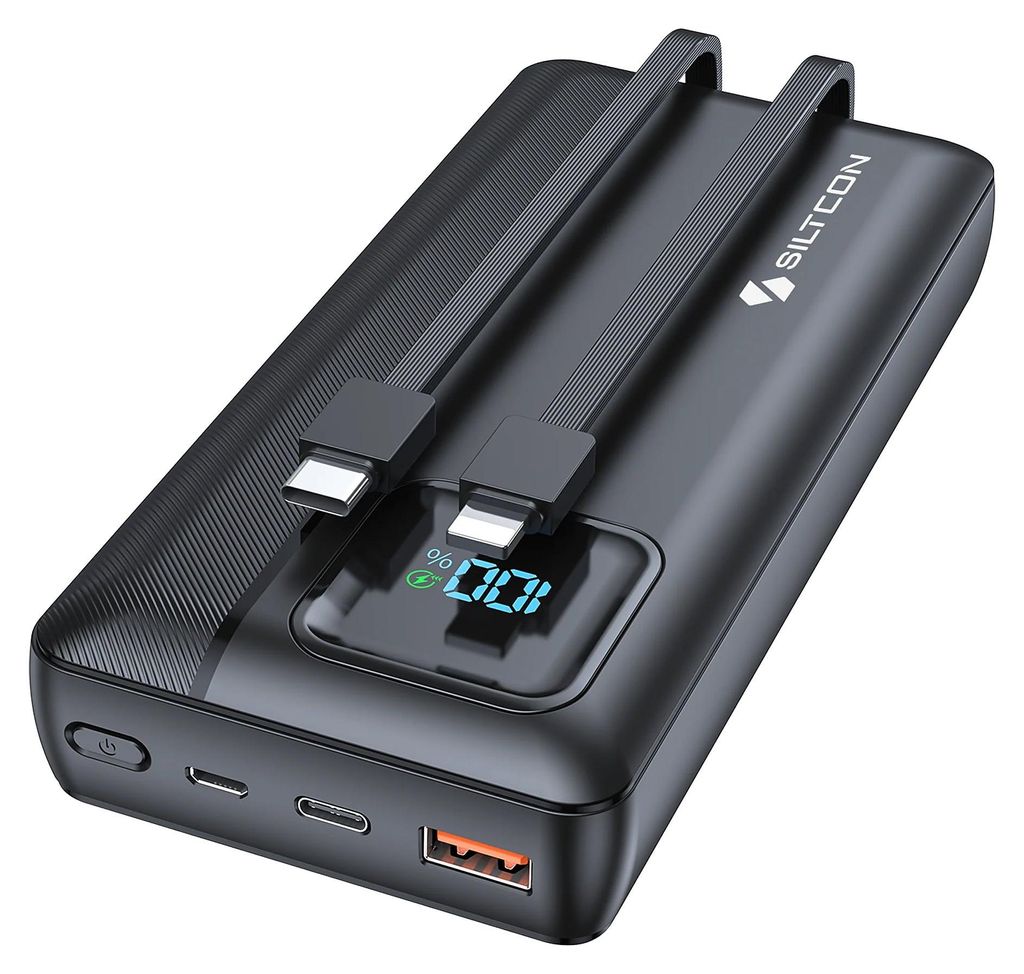 Siltcon Schnelllade-Powerbank 30000 mAh – 22,5 W – USB-C Produktbild 