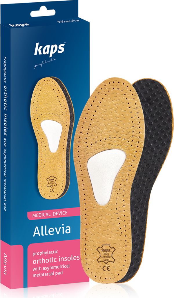 Orthopädische Einlagen für den Querplattfuß Kaps Allevia  - Produktbild 
