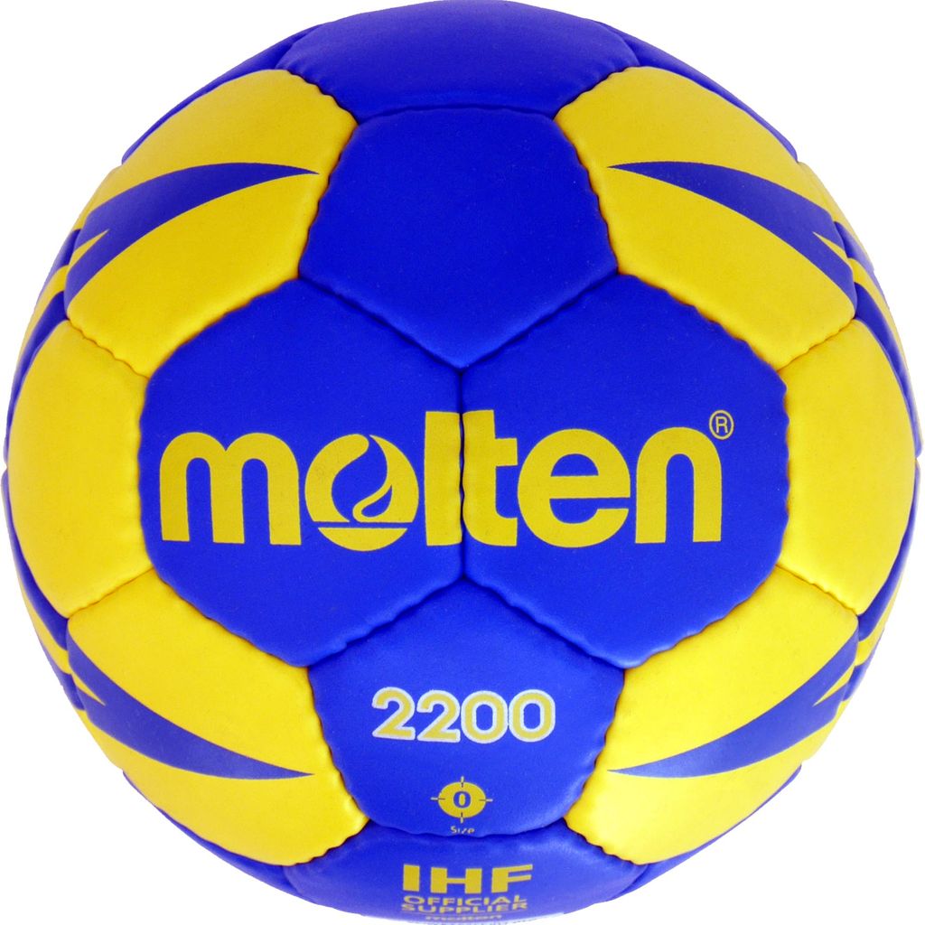 Molten Handball Trainingsball Blau/Gelb 0