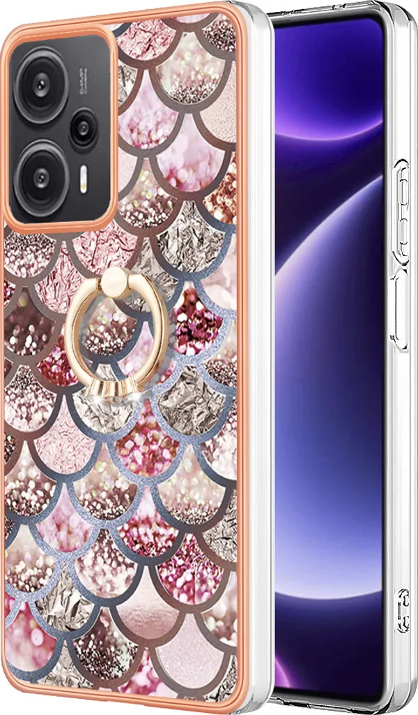 Cover Protettiva Fantasia Caffè per Poco F5 e Redmi Note 12 Turbo