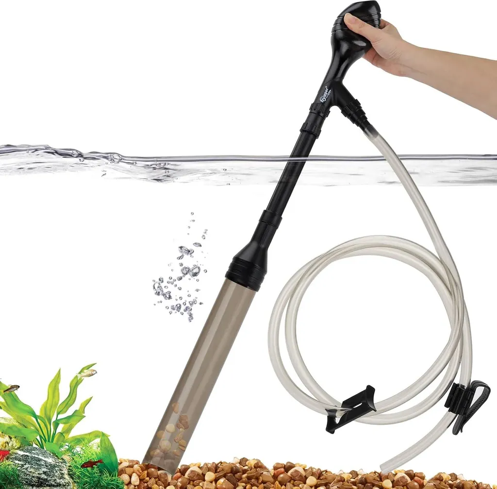 Aspirateur aquarium 960 LPH puissant pour nettoyage de sol et entretien
