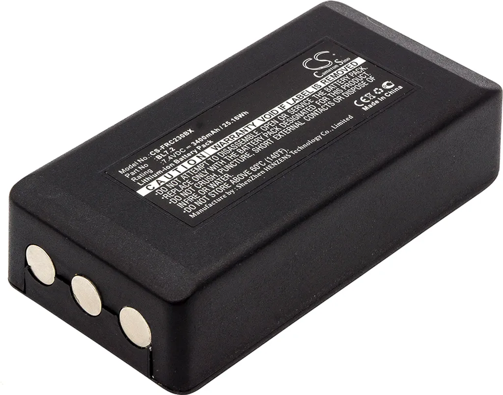 Batteria per Gru Falard BL7.2 - Compatibile RC012 RC12 TIM12 TECHTEK