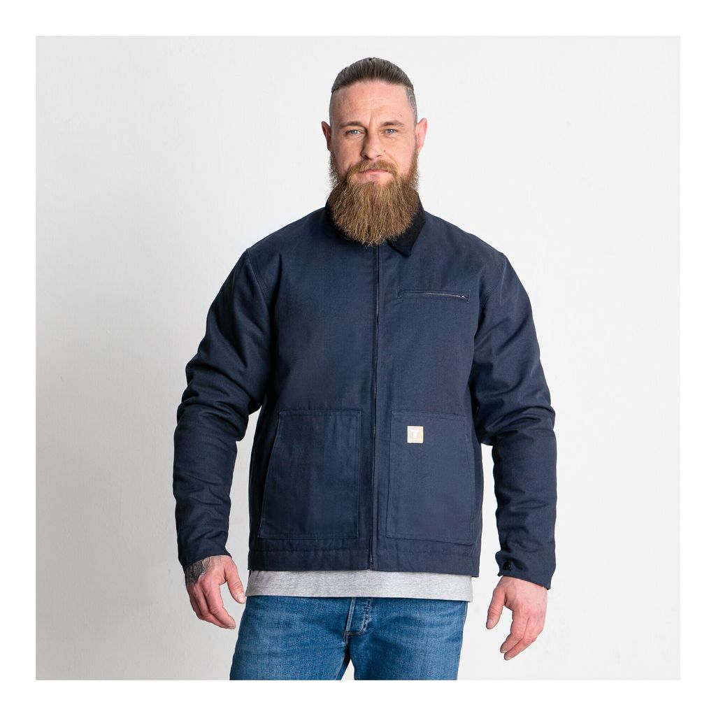 STIER Heavy Work Jacket Padded bci Baumwolle XL Navy