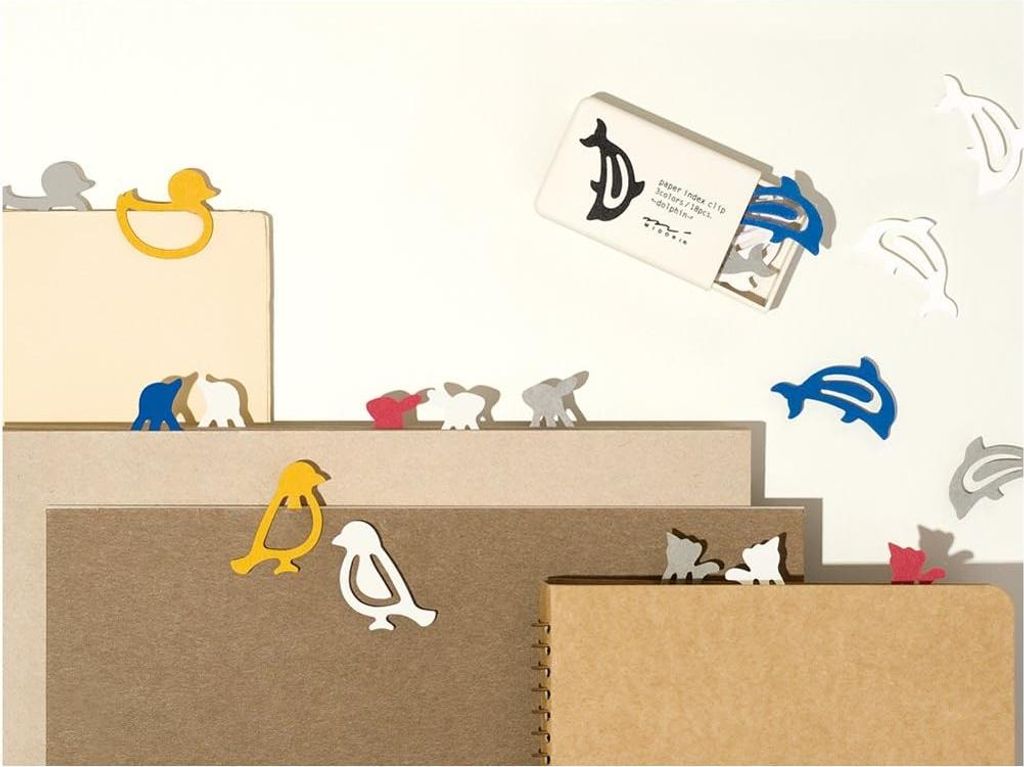 Index Clips - Delfin - Kawaii Bürobedarf