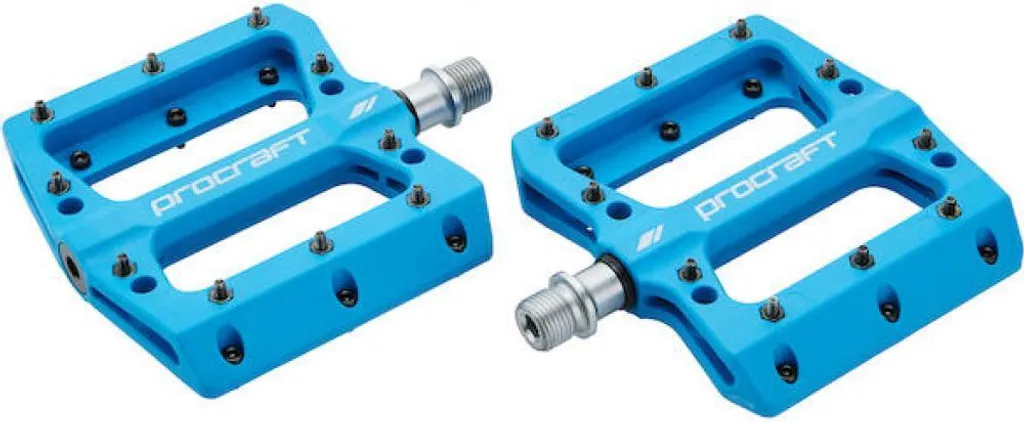 Pédales vélo Procraft 113x105mm idéales pour le vélotaf et la ville