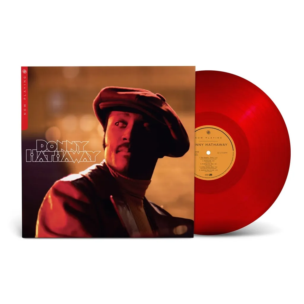 Vinyle Donny Hathaway Now Playing Rouge Translucide sans Bruit de Fond