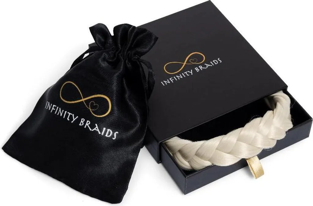 Tresse régulière Lizzy Diamond Frost Infinity - Fibre souple et douce