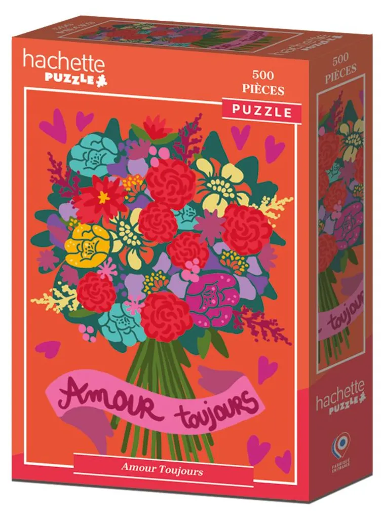 Puzzle Hachette Amour Toujours 500 pièces - Activité Détente et Loisir