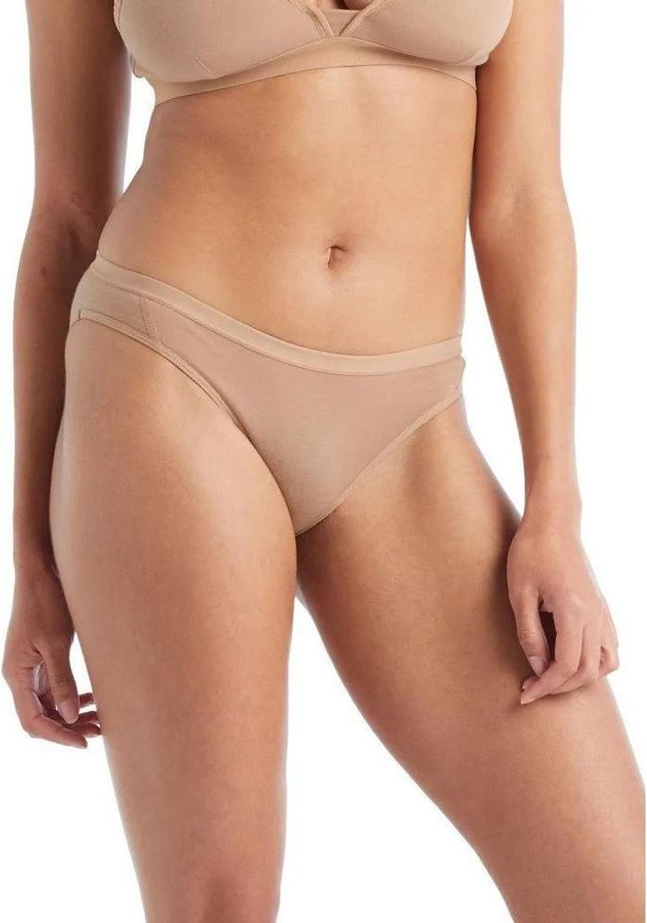 Icebreaker Siren Merino Slip Beige S Damen Beige S