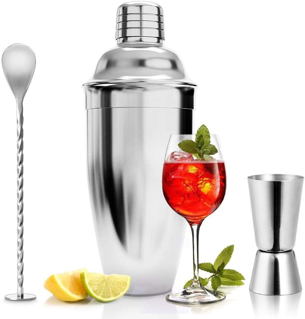 6PCS Cocktail Shaker Set Edelstahl Bartender Kaufland.de