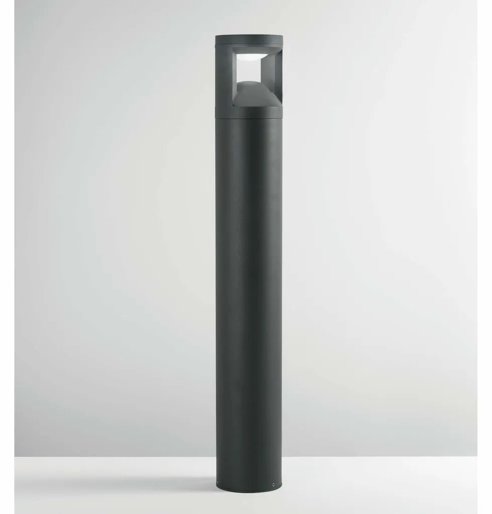 Borne d'éclairage LED WAMI 12W en aluminium anthracite 80cm IP54