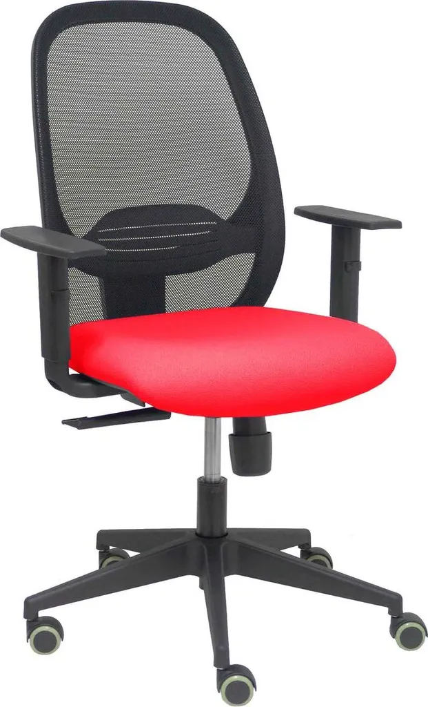 Chaise de Bureau avec Accoudoirs Réglables et Dossier Maille Respirante
