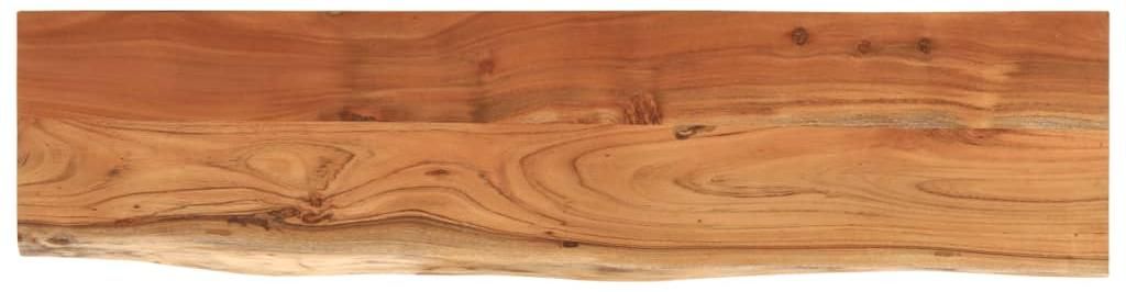 vidaXL Mensola a muro 120x30x2,5 cm rettangolare in legno Immagine del prodotto 
