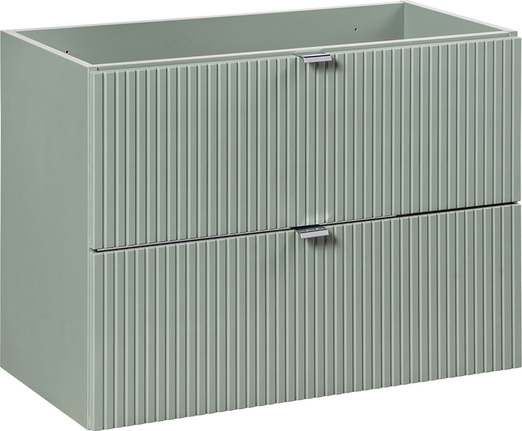 Waschtischunterschrank 80 cm, grün, NEWPORT-56-GREEN