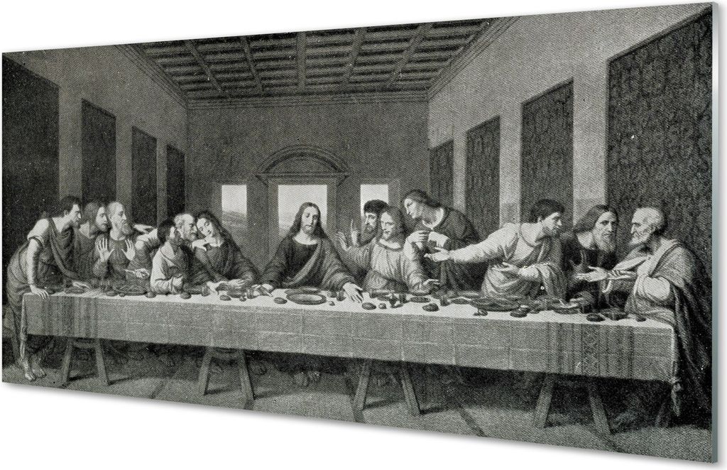 Obraz na płótnie Sztuka ostatnia wieczerza 100x50