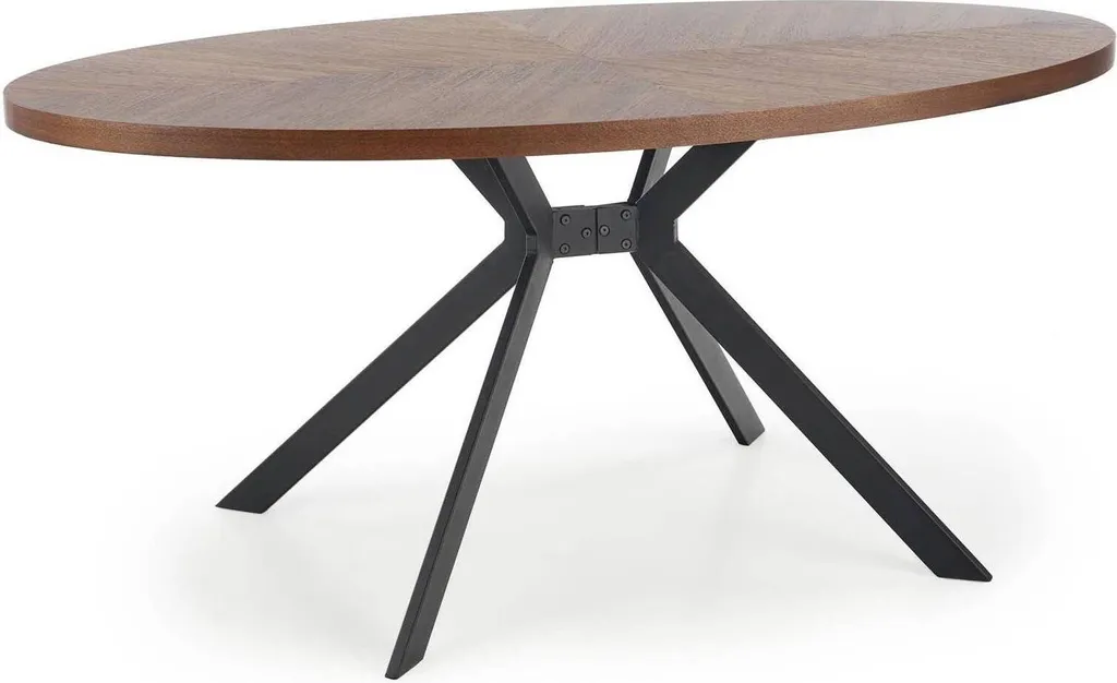 Table à manger 6 personnes en noyer de Locarno 170x90 cm pour séjour