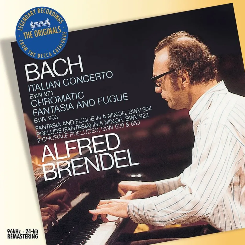 Alfred Brendel joue Bach : Concertos italiens CD Classique de Prestige