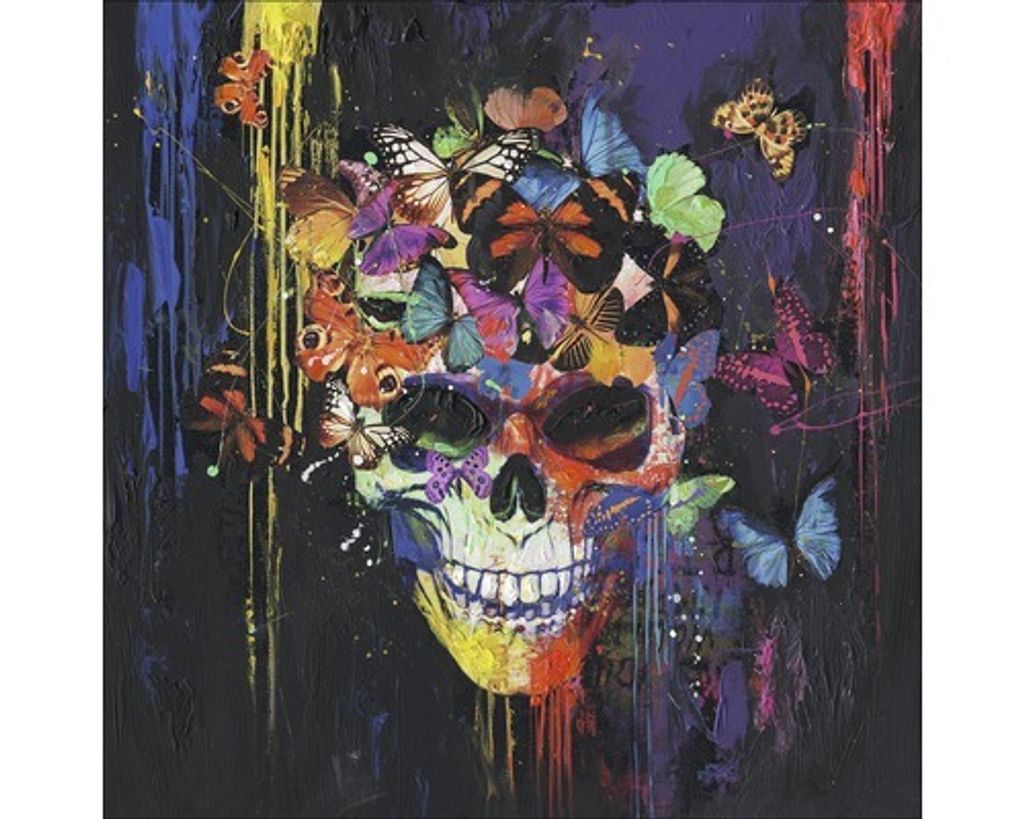 Leinwandbild Original Colourful Collection III 40x40 cm Produktbild 