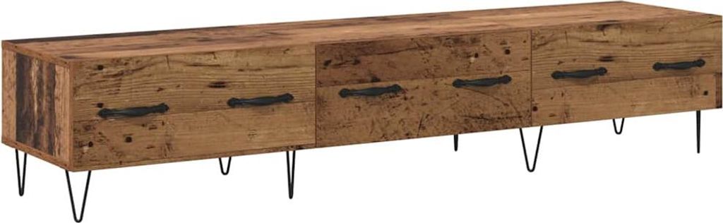 vidaXL TV-Schränk Altholz 150 x 36 x 30 cm Holzwerkstoff