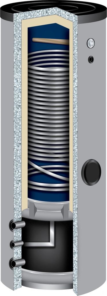 300/100 Liter TWL Effizienz-Kombispeicher EKS2 300-100 Wärmepumpen-Doppelspeicher