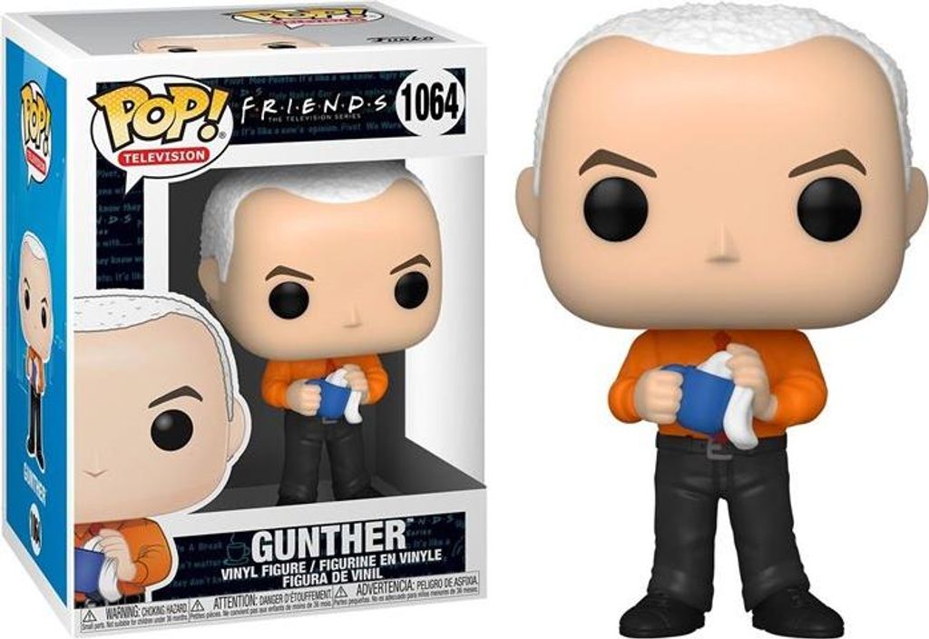 Statuetta Funko POP Friends 1064 Gunther Immagine del prodotto 